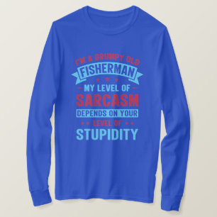 Camiseta Regalo humorístico de Novedad sarcástica de pescad