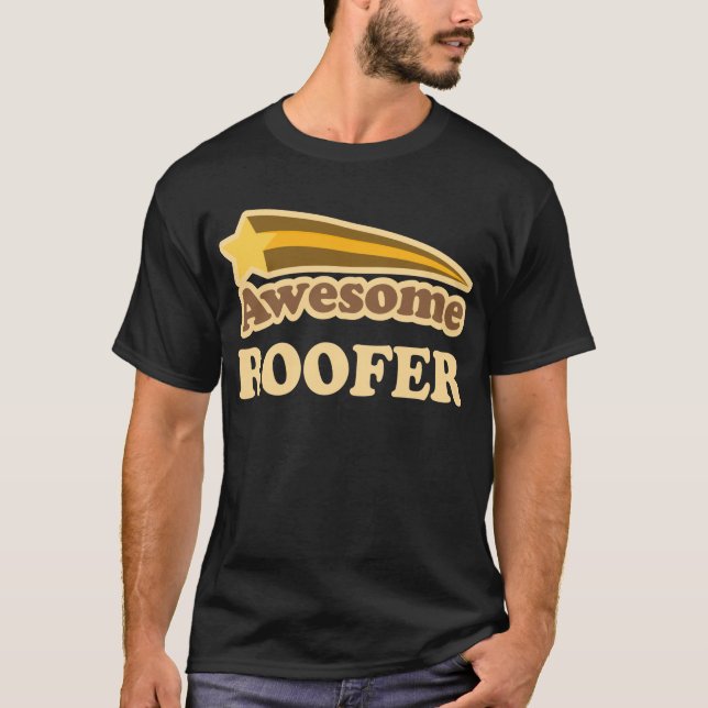 Camiseta Regalo impresionante del Roofer (Anverso)