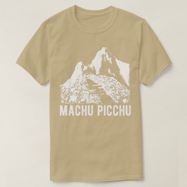 Camiseta Regalo inca de Machu Picchu Perú (Diseño del anverso)