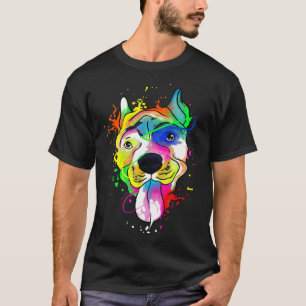 Camiseta Regalo Increíble de Pitbull Amante de Pit Bull Pit