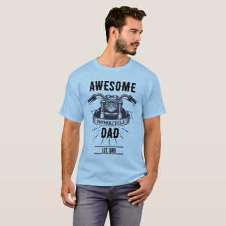 Camiseta Regalo increíble para papá motociclista