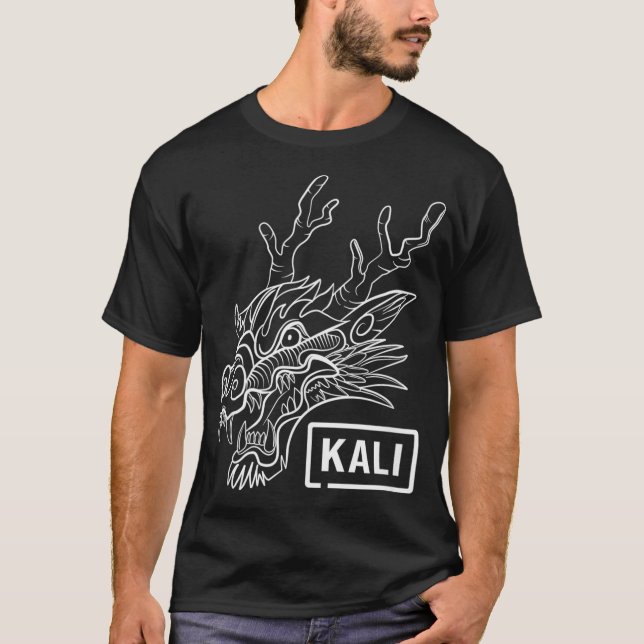 Camiseta Regalo Kali Linu Hacker Techie para Red (Anverso)