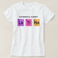 Camiseta regalo Latina, Camisetas Chicana, Poder L