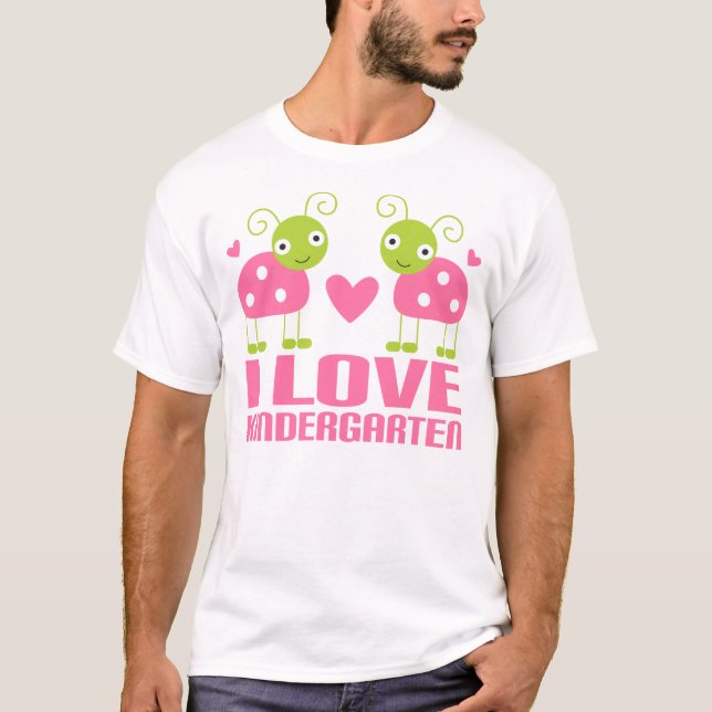 Camiseta Regalo lindo de la mariquita de la guardería del (Anverso)