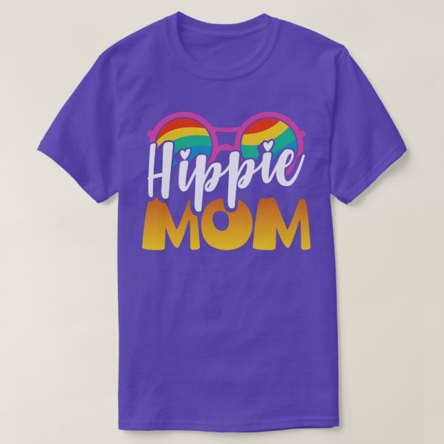 Camiseta Regalo lindo Hippie Mom (Diseño del anverso)