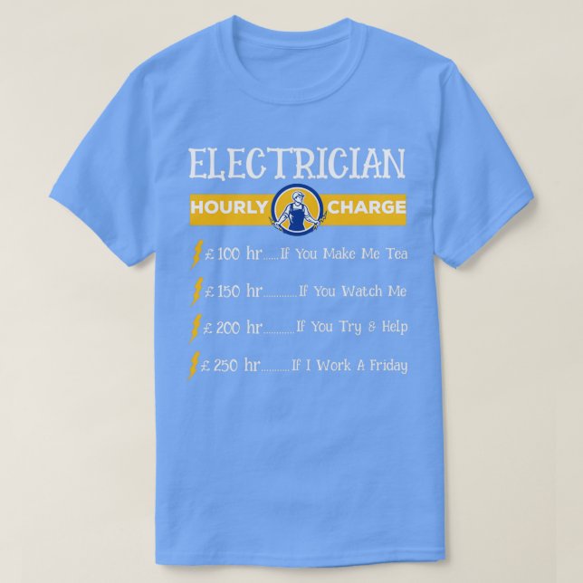 Camiseta Regalo maestro jubilado de electricista IBEW Union (Diseño del anverso)