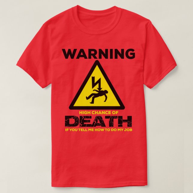 Camiseta Regalo maestro jubilado de electricista IBEW Union (Diseño del anverso)