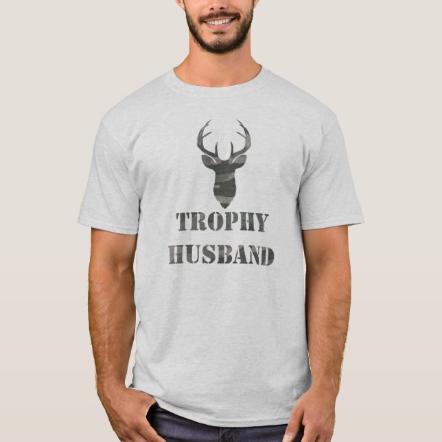 Camiseta Regalo masculino divertido para marido de trofeo (Anverso)