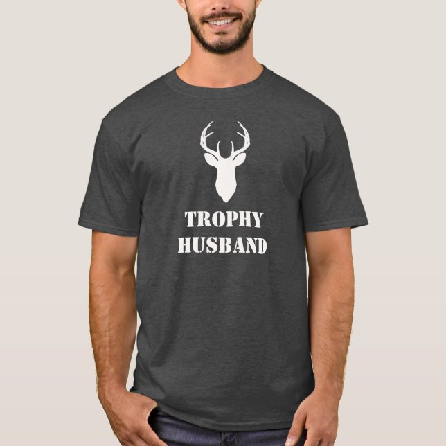 Camiseta Regalo masculino divertido para marido de trofeo (Anverso)