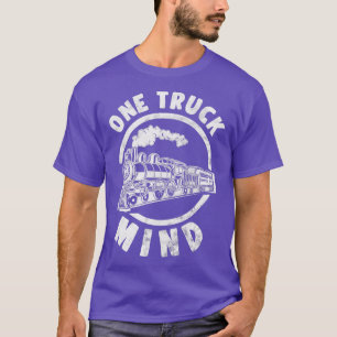 Camiseta Regalo mecánico de tren de locomotora de una pista