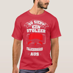 Camiseta Regalo militar del soldado paracaidista Solzer