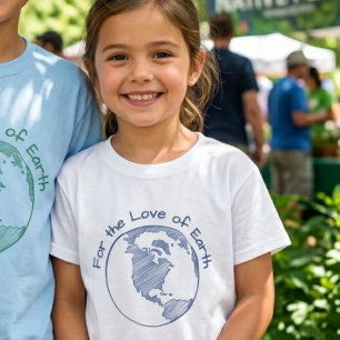 Camiseta Regalo mínimo ecológico para niños que aman la Tie