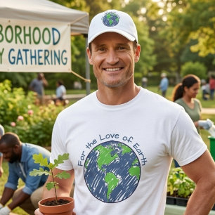 Camiseta Regalo Mínimo Ecológico por el Amor del Día de la 