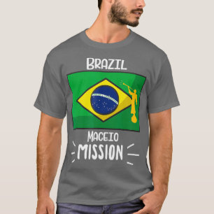 Camiseta Regalo misionero de la misión LDS de Maceio Mormon