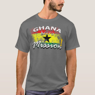 Camiseta Regalo misionero de la misión Mormon LDS de Ghana