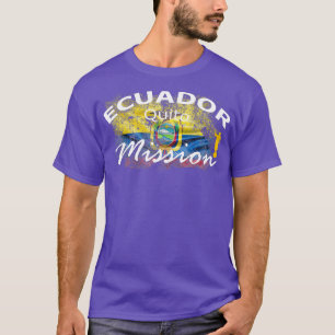 Camiseta Regalo misionero de la misión Quito Mormon LDS de 