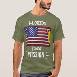 Camiseta Regalo misionero de la misión Tampa Mormon LDS de 