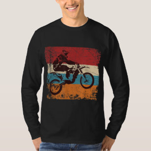 Camiseta Regalo Motocross de retro Off Road Motorcycle