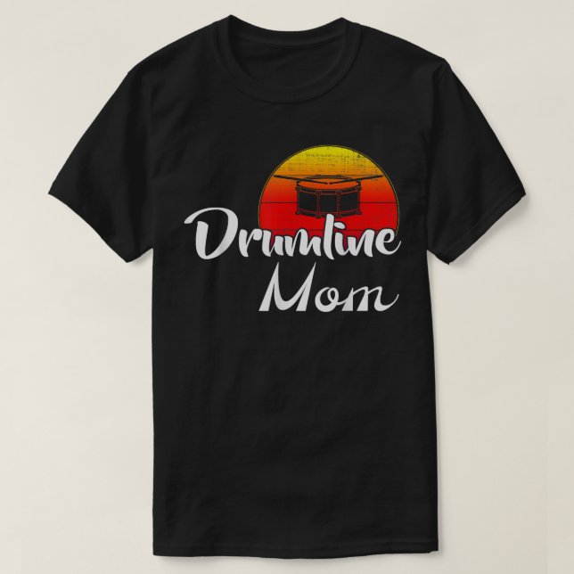 Camiseta Regalo musical divertido de la mamá de tambores de (Diseño del anverso)