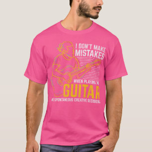 Camiseta Regalo musical Instrumento musical guitarra musica