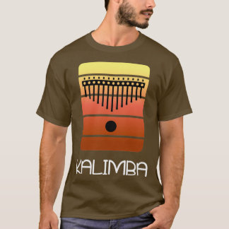 Camiseta Regalo musical Kalimba Thump Piano African Music I