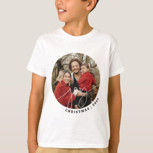 Camiseta Regalo navideño de los Navidades de la familia Min