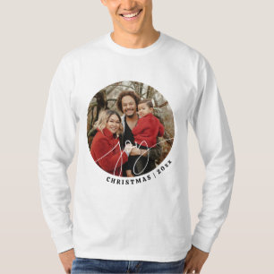 Camiseta Regalo navideño de los Navidades de la familia Min