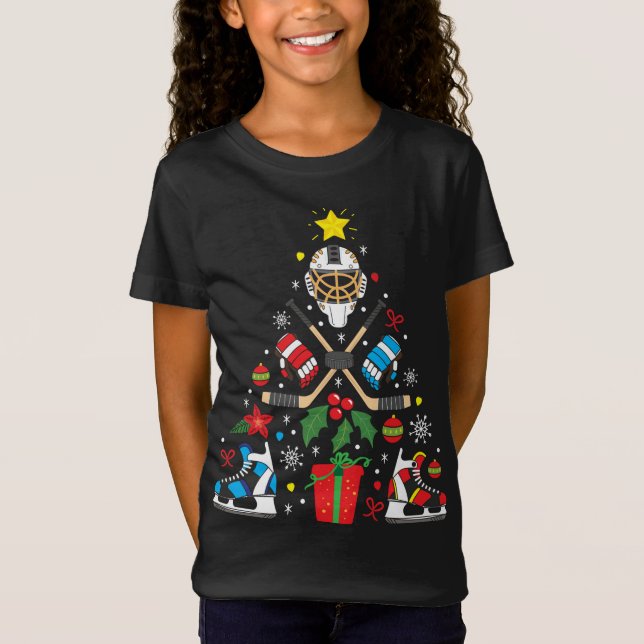 Camiseta Regalo navideño divertidísimo en el ornamento de h (Anverso)