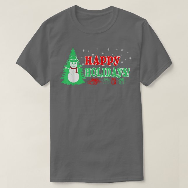 Camiseta Regalo navideño navideño feliz de los navidades (Diseño del anverso)