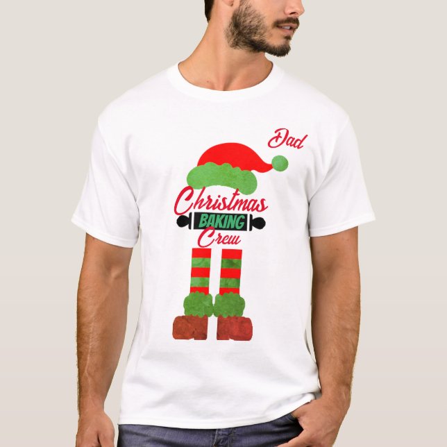Camiseta Regalo navideño para papá, Navidades divertidos ha (Anverso)