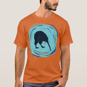 Camiseta Regalo neozelandés mochilero Kiwi Nueva Zelanda