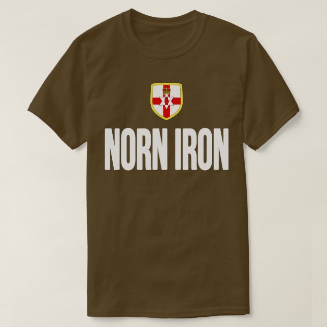Camiseta Regalo Norn Irlandés de Souvenir en Irlanda del No (Diseño del anverso)