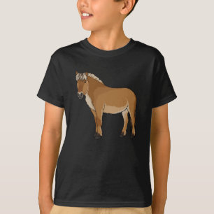 Camiseta Regalo noruego de caballos de fiordo