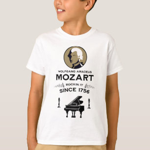 Camiseta Regalo para amante de la música de Mozart