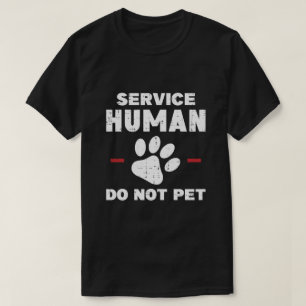 Camiseta Regalo para amante de perros divertido Servicio Hu