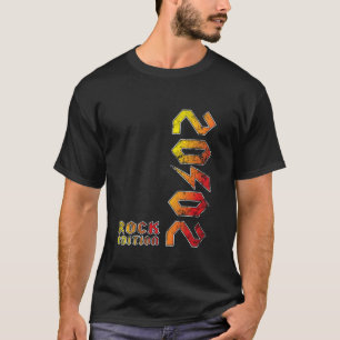 Camiseta Regalo para amantes de la música retro edición roc