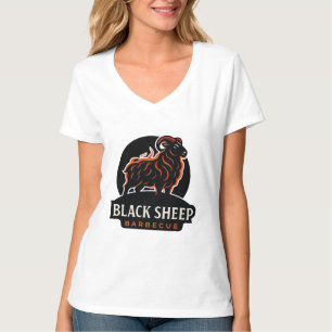 Camiseta Regalo para amantes de la parrilla de Black Sheep 
