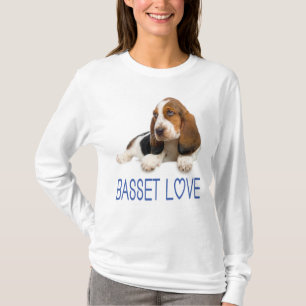 Camiseta Regalo para amantes de perros lindos Basset Hound