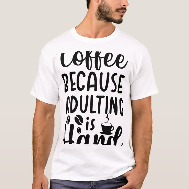 Camiseta regalo para amantes del café, regalo para amantes  (Anverso)