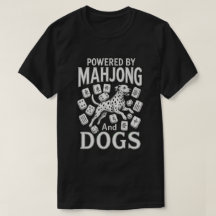 Regalo para amantes del Mahjong y del perro dálmat