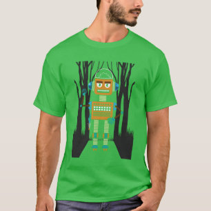 Camiseta Regalo para amigos ingeniero de robótica del ejérc