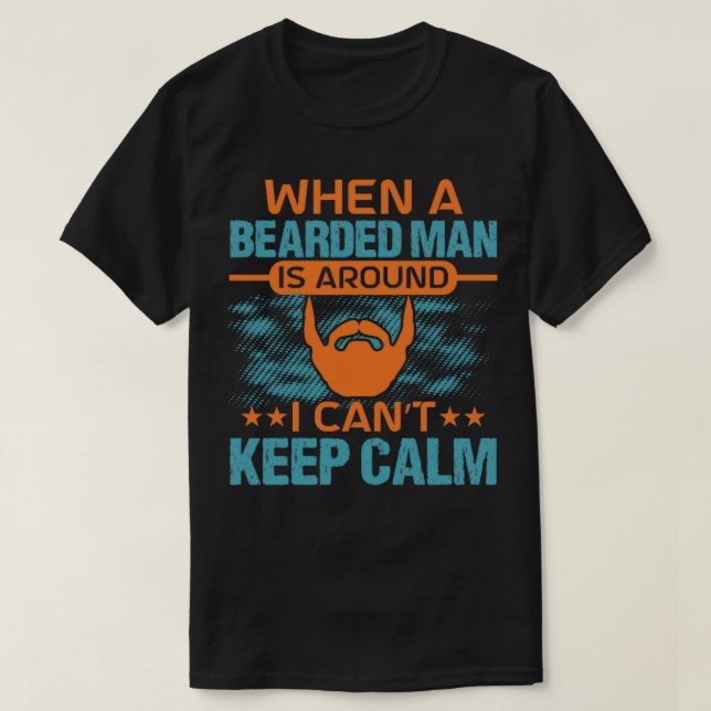 Camiseta Regalo para barba y barbería 2 (Diseño del anverso)
