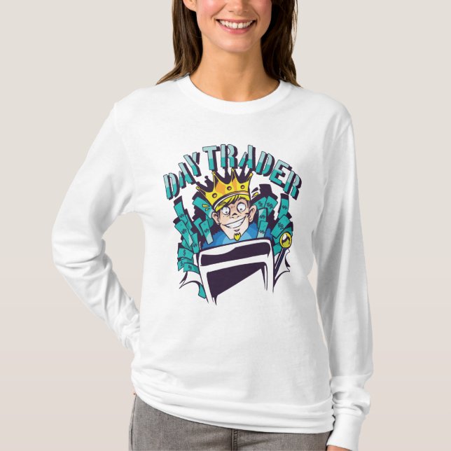 Camiseta Regalo para Day Trader (Anverso)