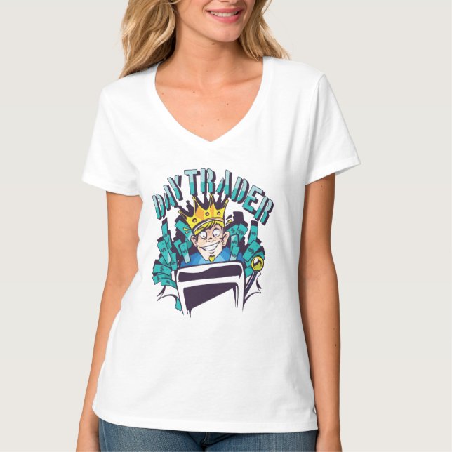 Camiseta Regalo para Day Trader (Anverso)