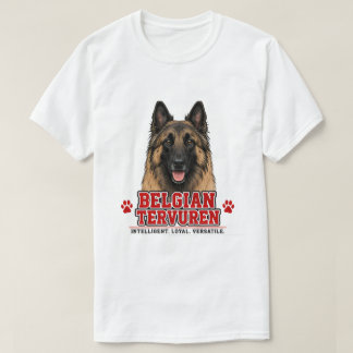 Camiseta 🐾 Regalo para dueño de Tervuren belga 🐾