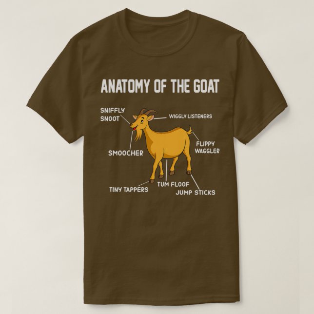 Camiseta Regalo para el amante de la cabra (Diseño del anverso)
