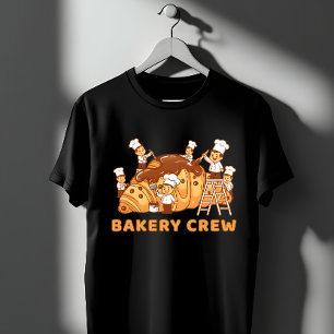 Camiseta Regalo para el equipo de panadería adorable con ch