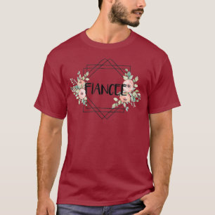 Camiseta Regalo Para El Estilo Floral De Fianza