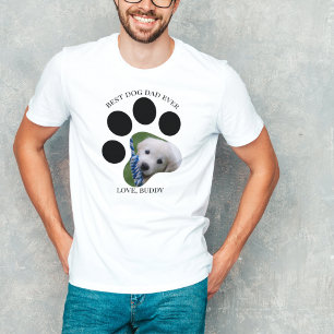 Camiseta Regalo para el Mejor Papá de Perro del Mundo Camis