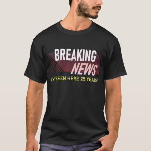 Camiseta Regalo para empleados por 25 años de aniversario l